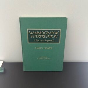 VTG 1991 COPYRIGHT - MAMMOGRAPHIC INTERPRATATION A PRACTICAL APPROACH TEXTBOOK